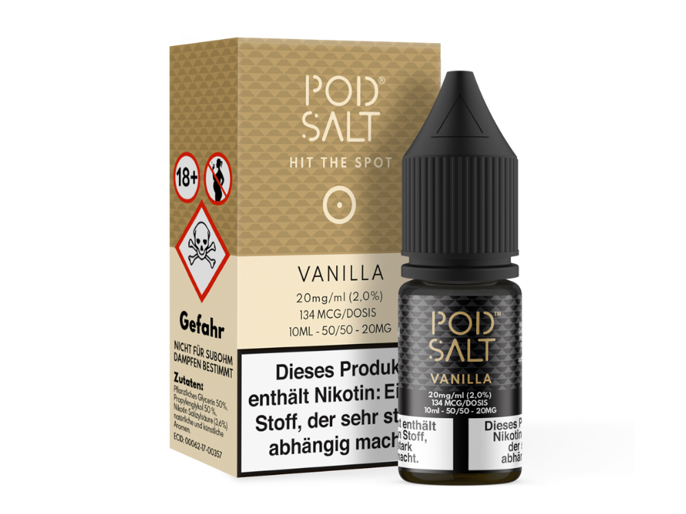 Pod Salt - Vanilla - Nikotinsalz Liquid