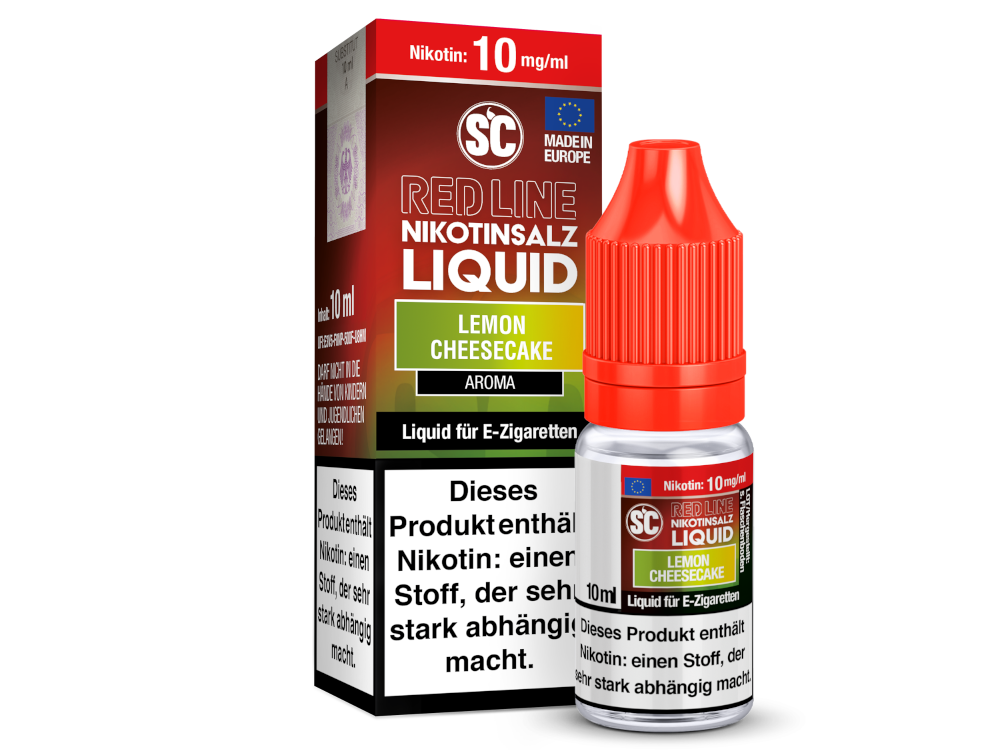 SC - Red Line - Lemon Cheesecake - Nikotinsalz Liquid
