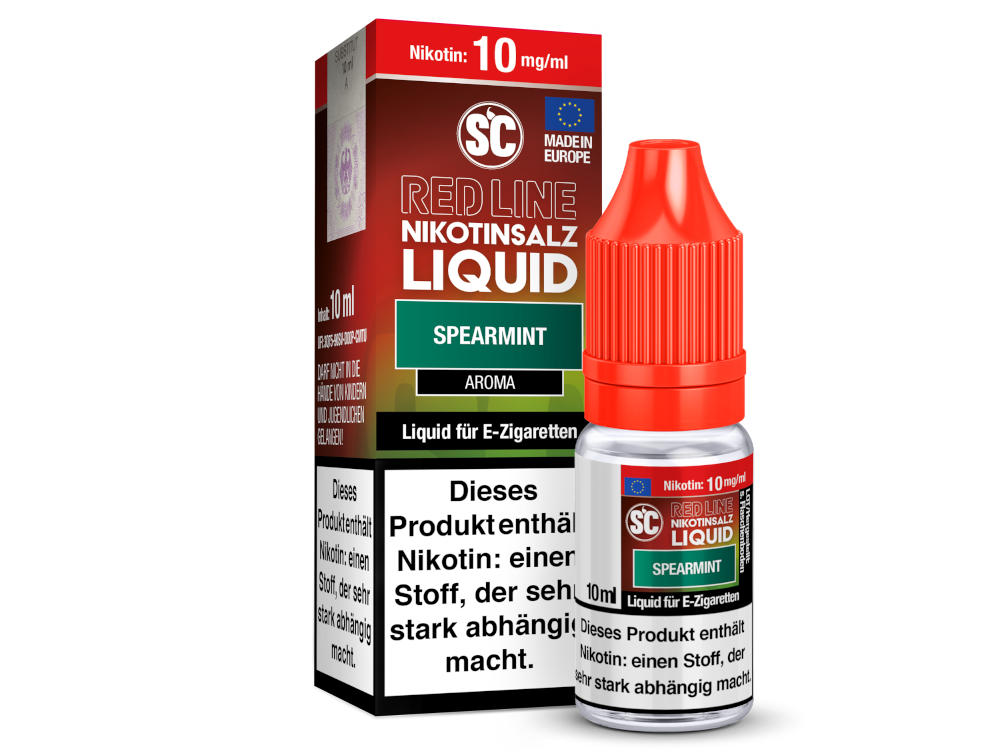 SC - Red Line - Spearmint - Nikotinsalz Liquid