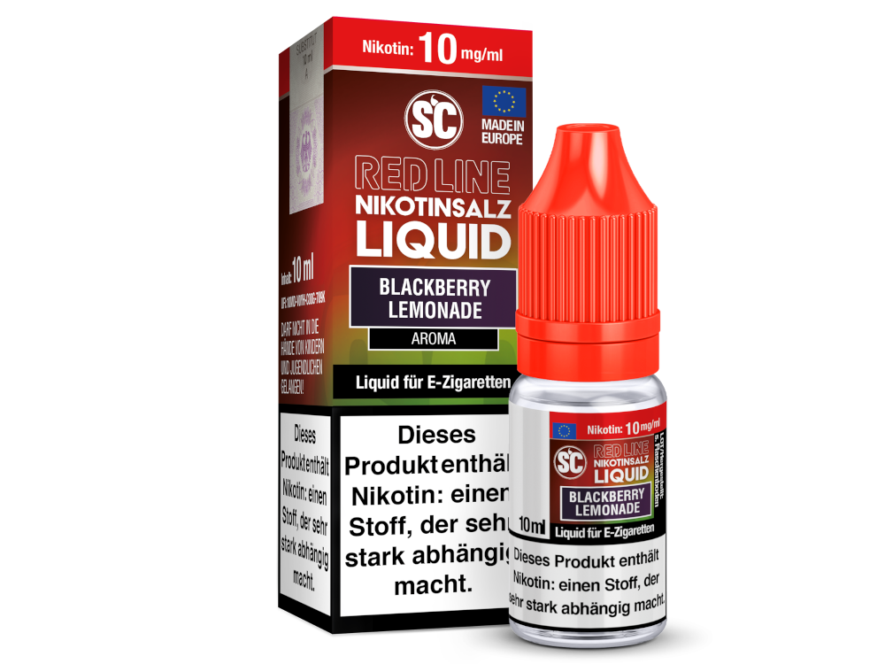 SC - Red Line - Blackberry Lemonade - Nikotinsalz Liquid