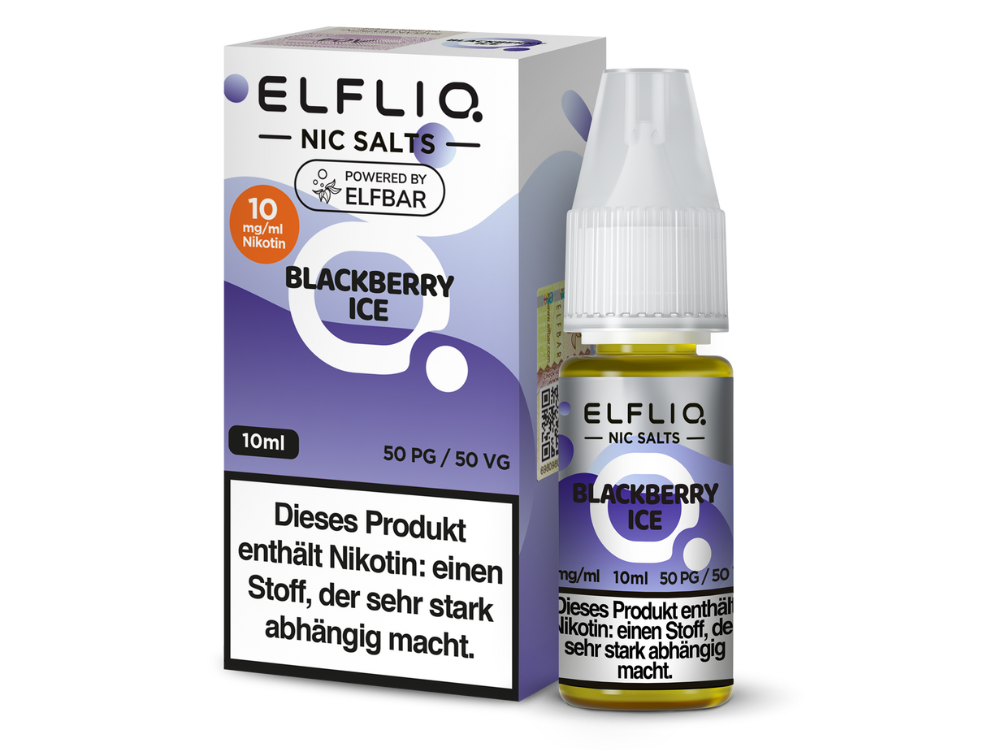 ELFLIQ - Blackberry Ice - Nikotinsalz Liquid