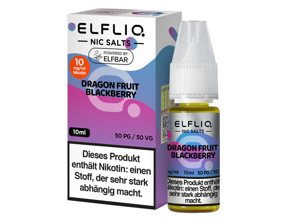 ELFLIQ - Dragon Fruit Blackberry - Nikotinsalz Liquid