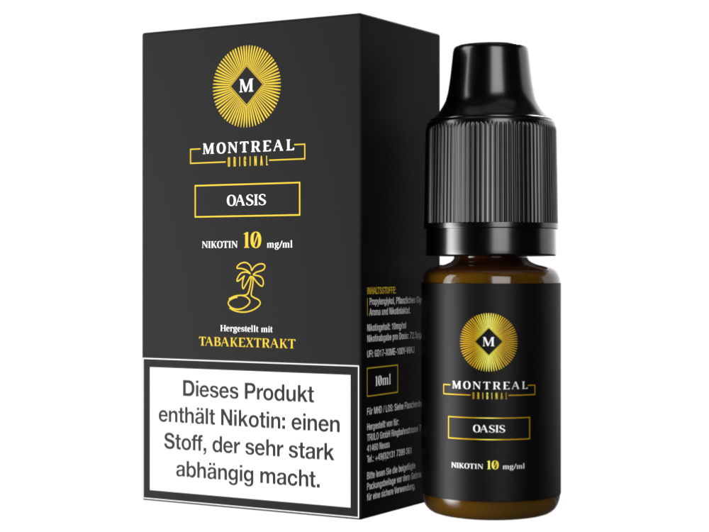 Montreal Original - Nikotinsalz Liquid