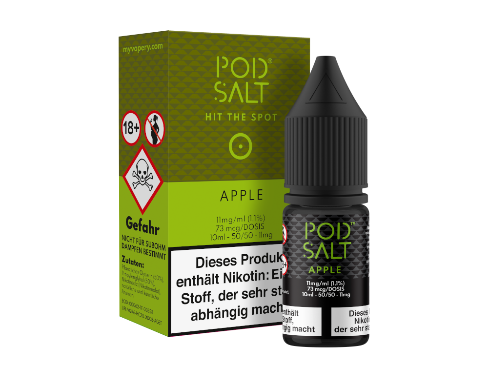 Pod Salt - Apple - Nikotinsalz Liquid