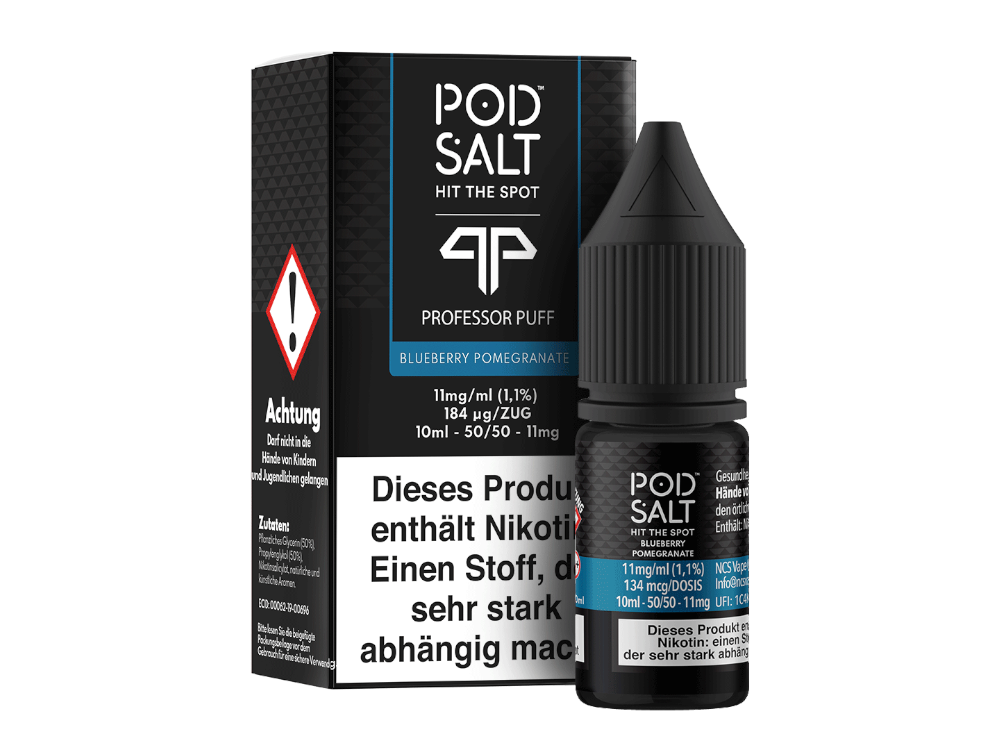 Pod Salt Fusion - Blueberry Pomegranate - Nikotinsalz Liquid