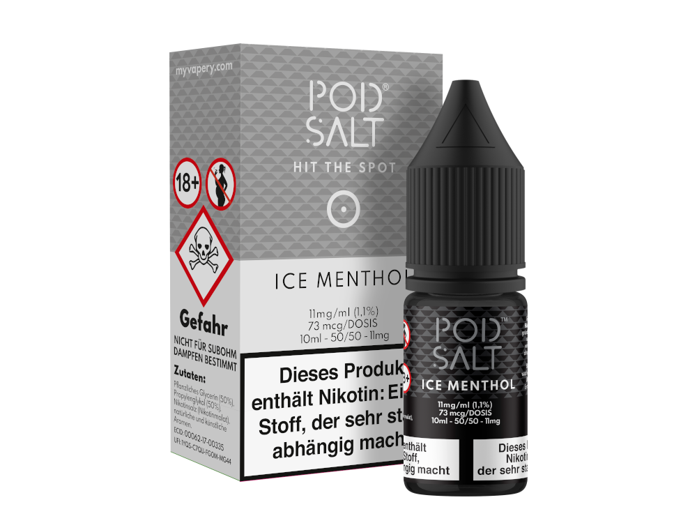 Pod Salt - Ice Menthol - Nikotinsalz Liquid