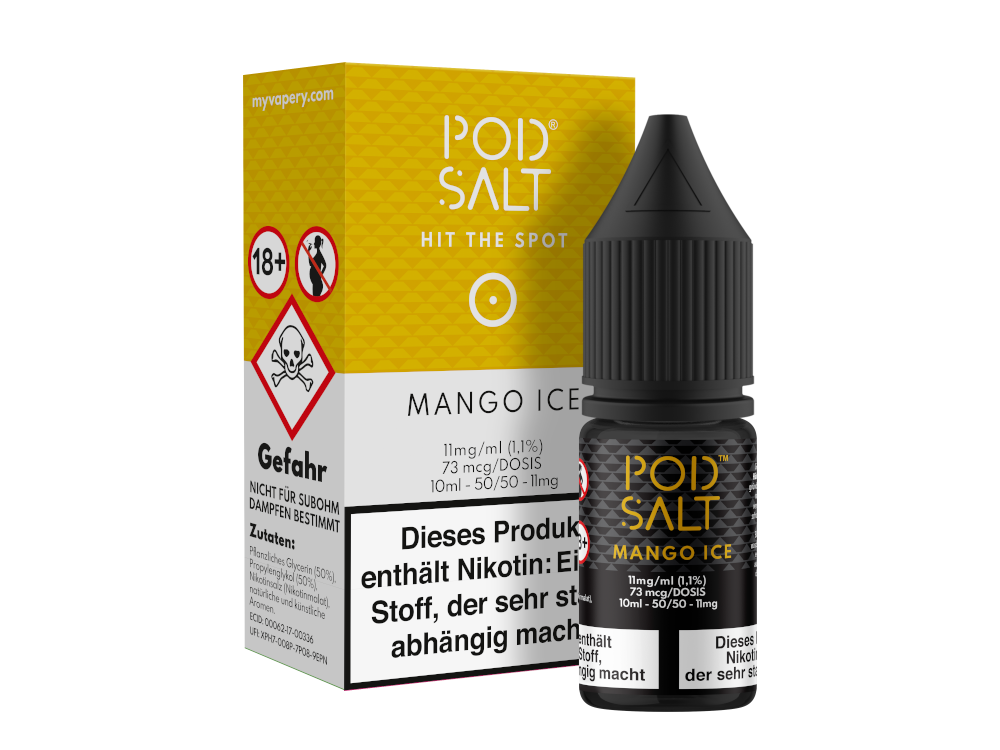 Pod Salt - Mango Ice - Nikotinsalz Liquid