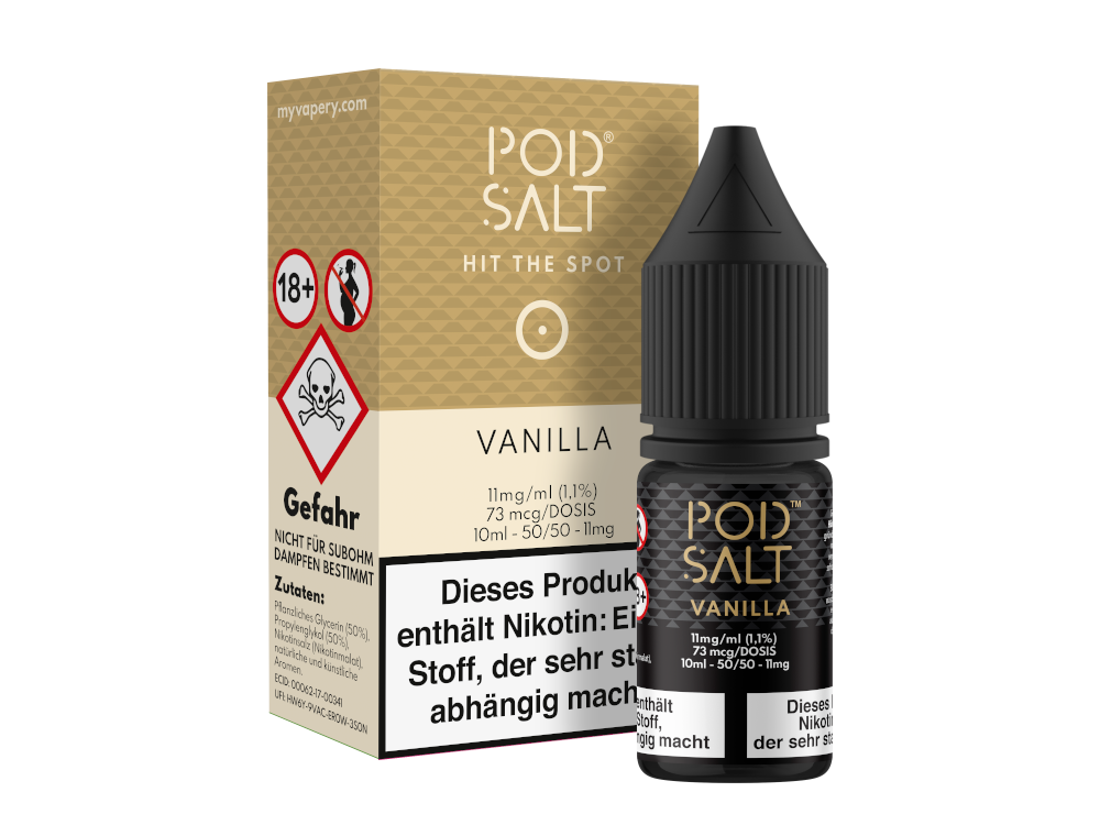 Pod Salt - Vanilla - Nikotinsalz Liquid