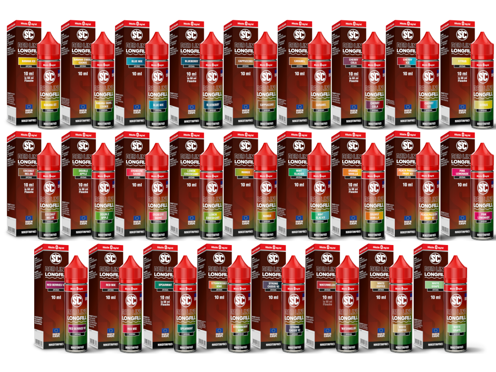 SC - Red Line - Longfills 10 ml