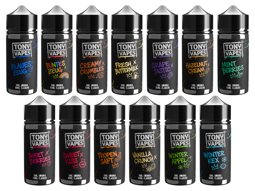 TONY VAPES - Longfills 10 ml