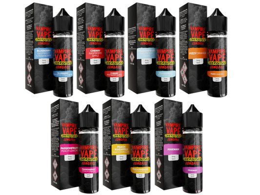 Vampire Vape - Overdosed - Longfills 10 ml