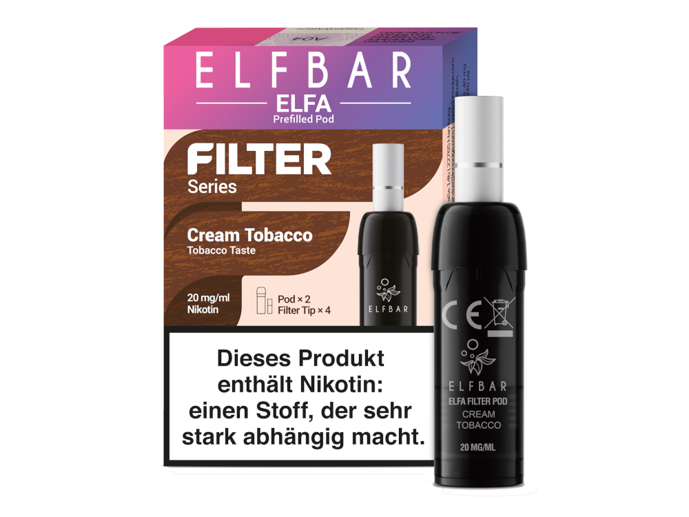 Elfbar Elfa Pod - Filter Series (2 Stück pro Packung)