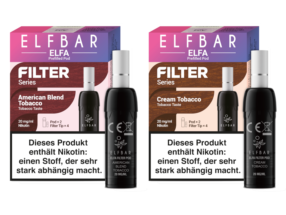 Elfbar Elfa Pod - Filter Series (2 Stück pro Packung)