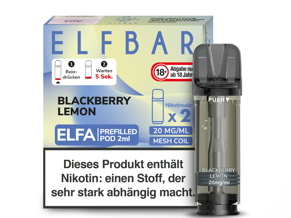 Elfbar Elfa Pod (2 Stück pro Packung)