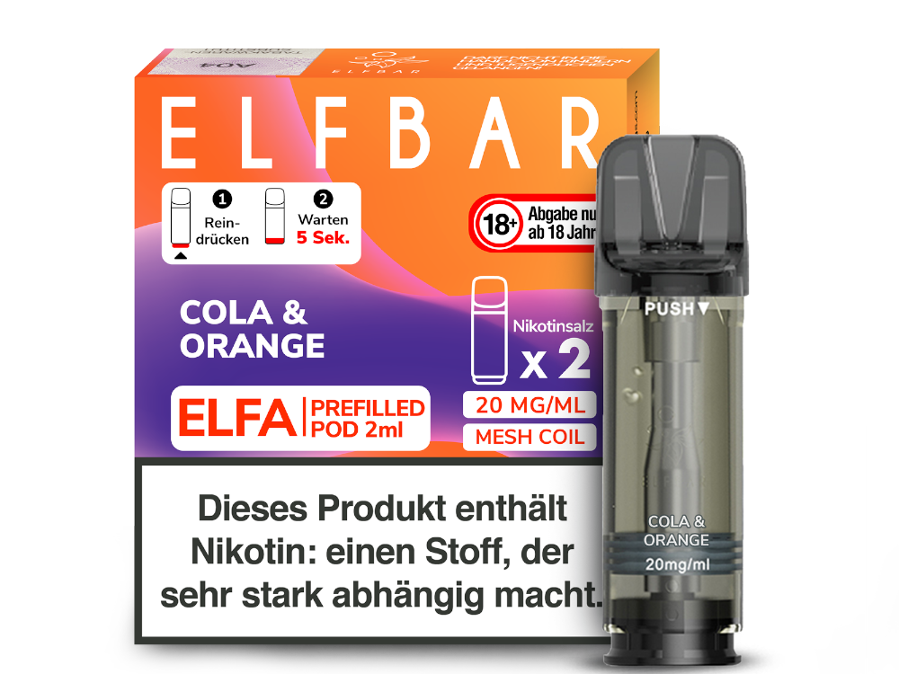 Elfbar Elfa Pod (2 Stück pro Packung)