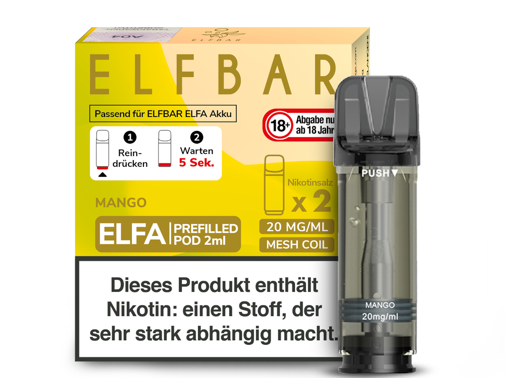 Elfbar Elfa Pod (2 Stück pro Packung)