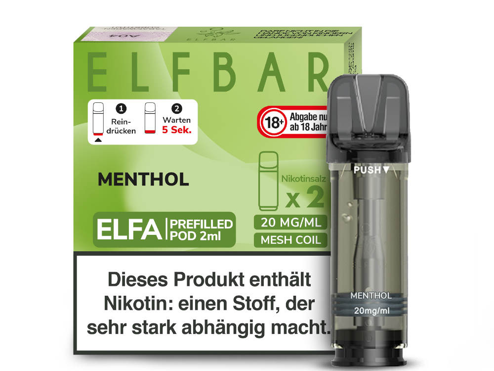 Elfbar Elfa Pod (2 Stück pro Packung)