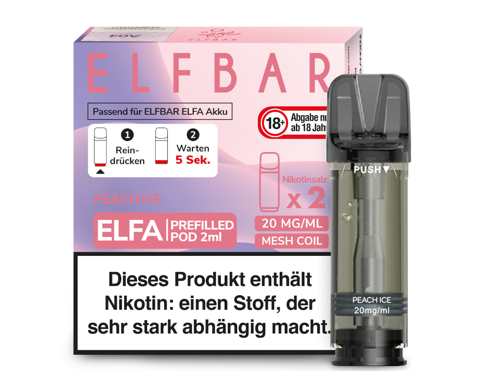 Elfbar Elfa Pod (2 Stück pro Packung)