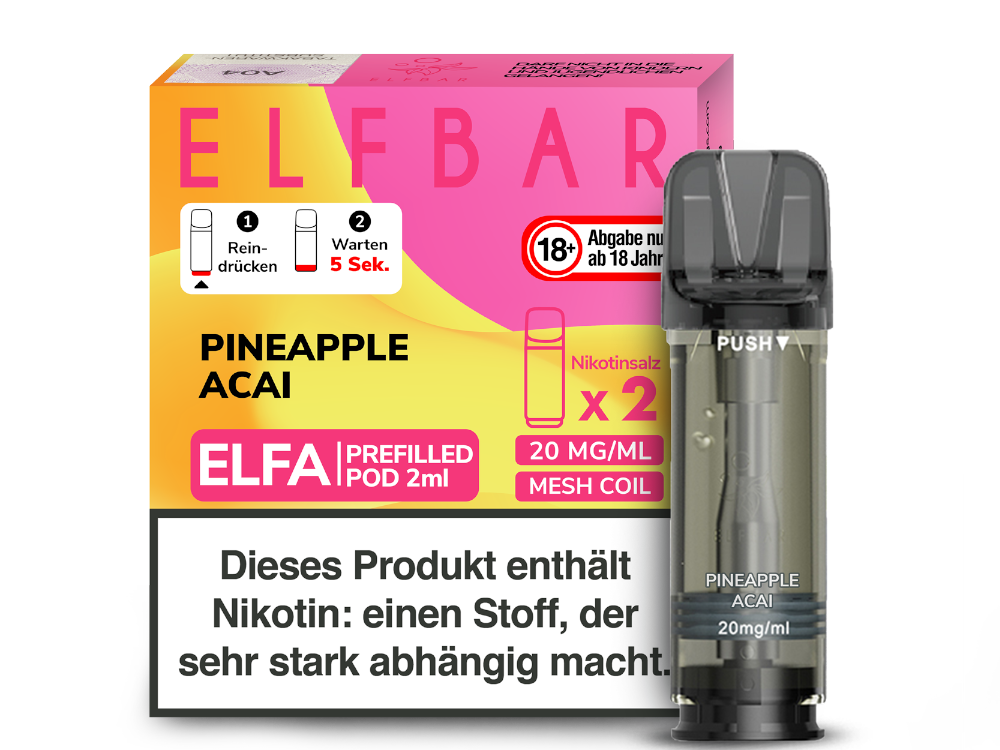 Elfbar Elfa Pod (2 Stück pro Packung)
