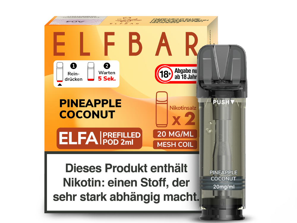 Elfbar Elfa Pod (2 Stück pro Packung)