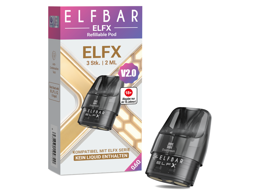 Elfbar Elfx Pod V2.0 (3 Stück pro Packung)