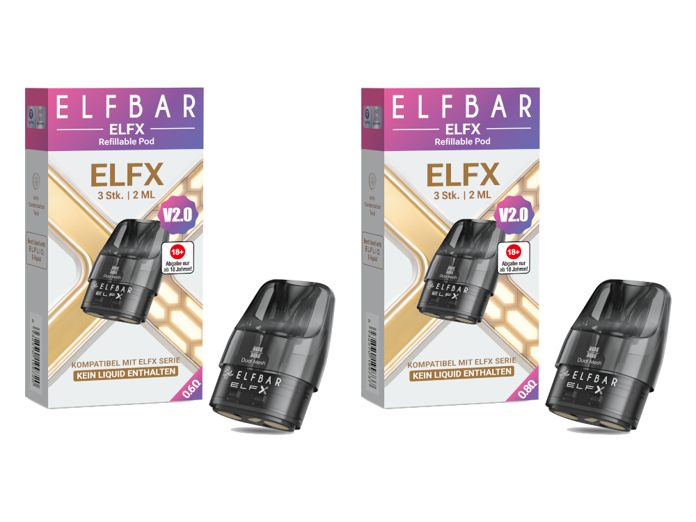 Elfbar Elfx Pod V2.0 (3 Stück pro Packung)