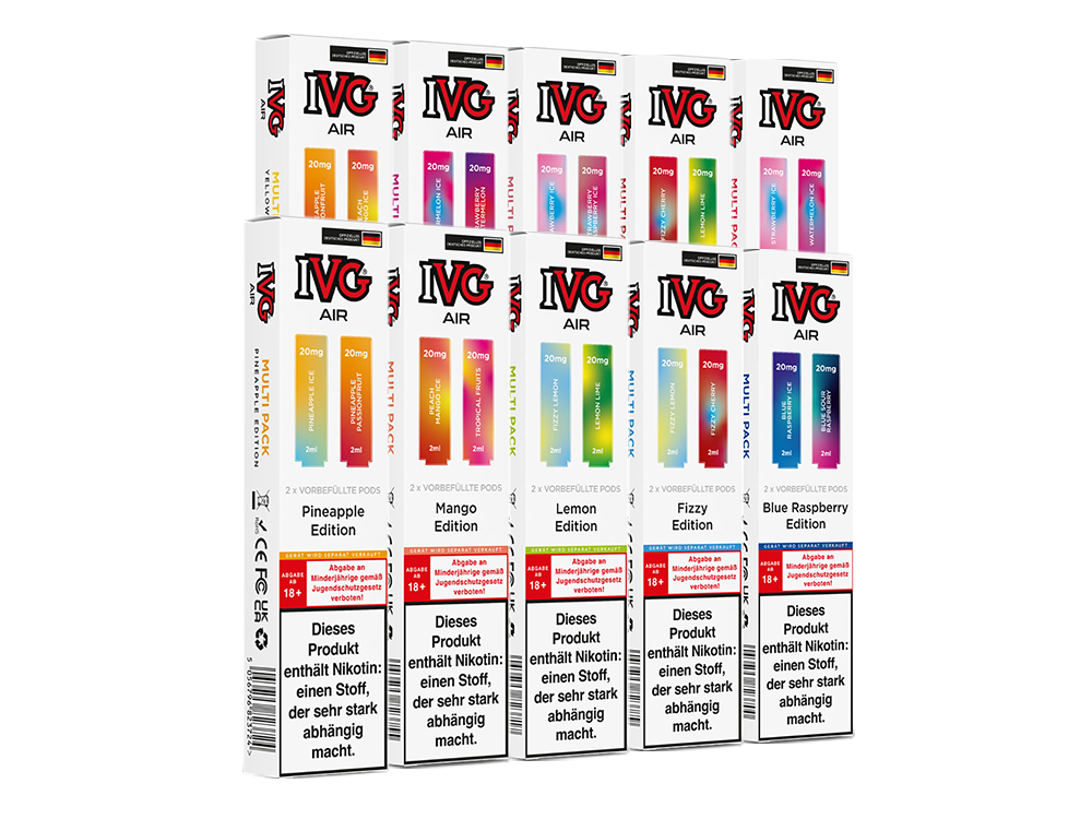 IVG AIR Pod Multi Flavour Edition (2 Stück pro Packung)
