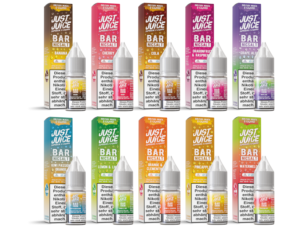 Just Juice - Bar - Nikotinsalz Liquid
