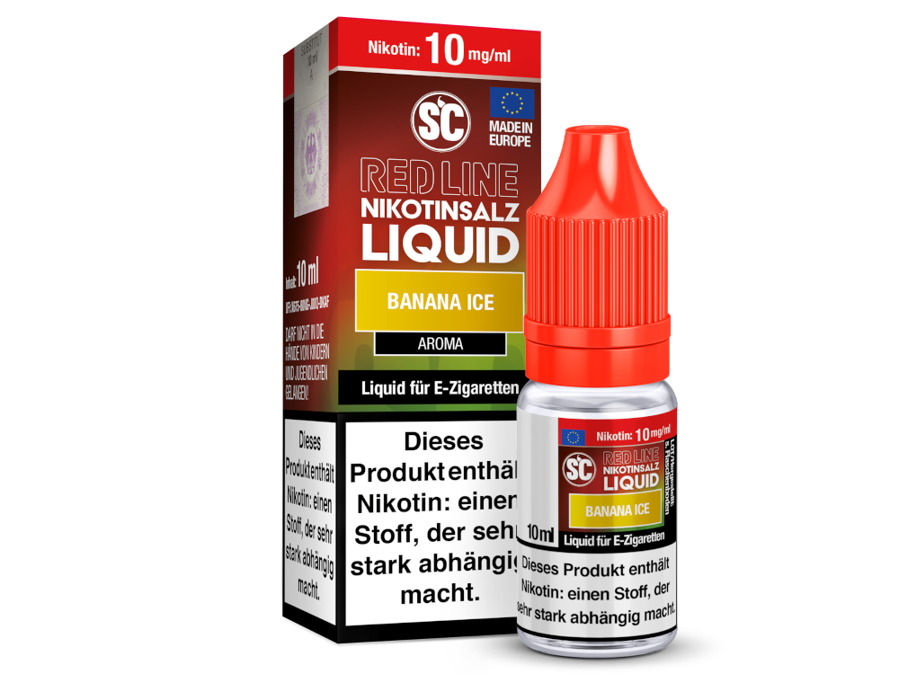 SC - Red Line - Banana Ice - Nikotinsalz Liquid