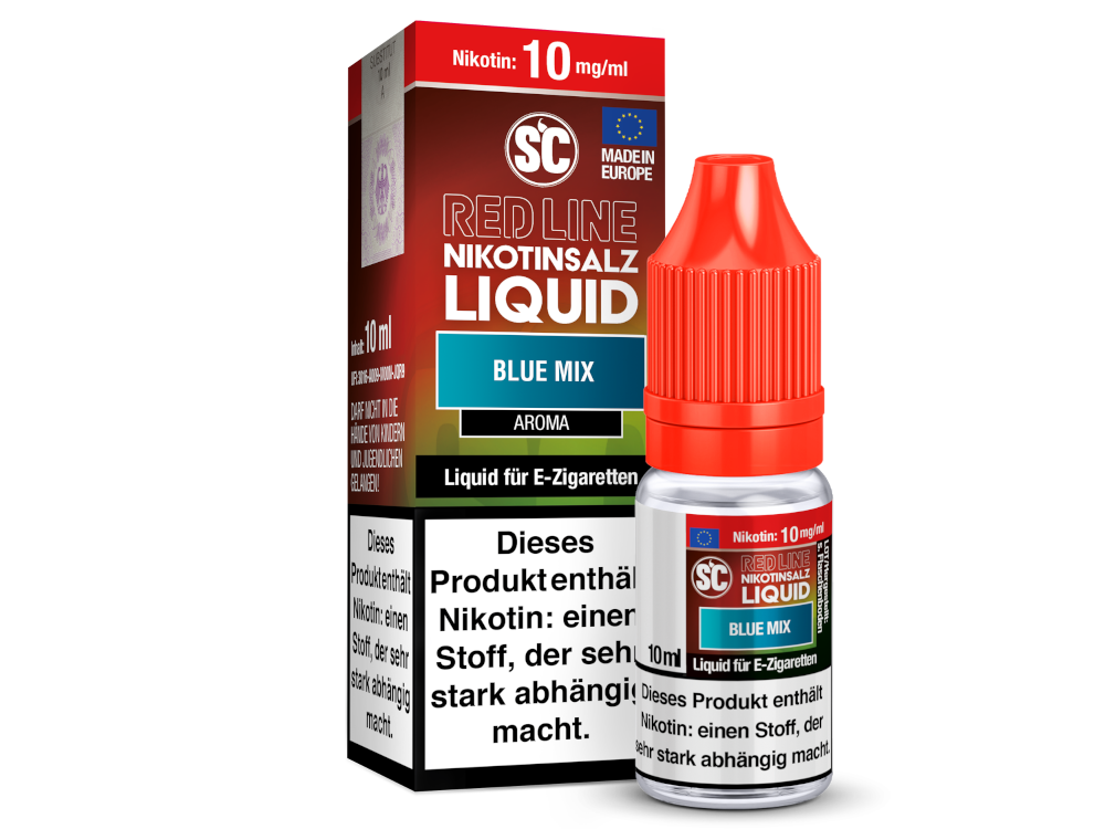 SC - Red Line - Blue Mix - Nikotinsalz Liquid