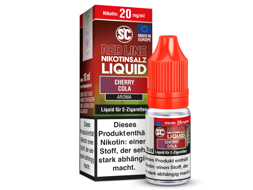 SC - Red Line - Cherry Cola - Nikotinsalz Liquid