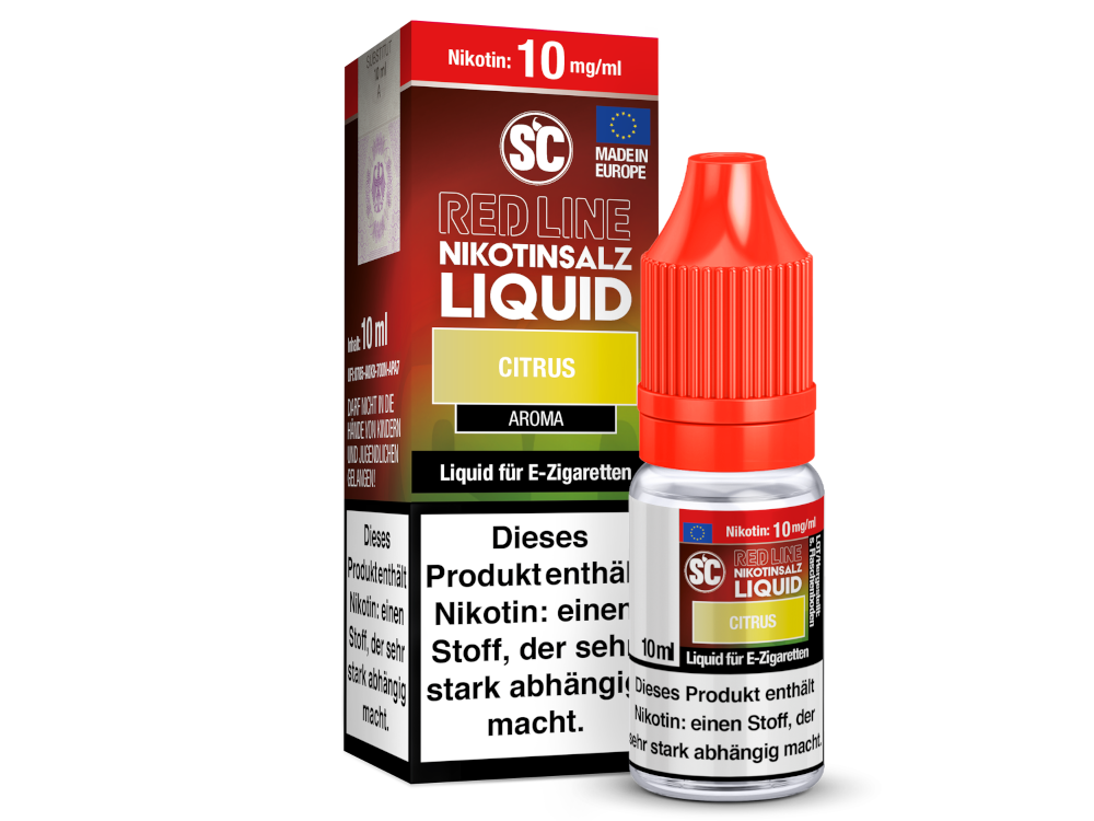 SC - Red Line - Citrus - Nikotinsalz Liquid