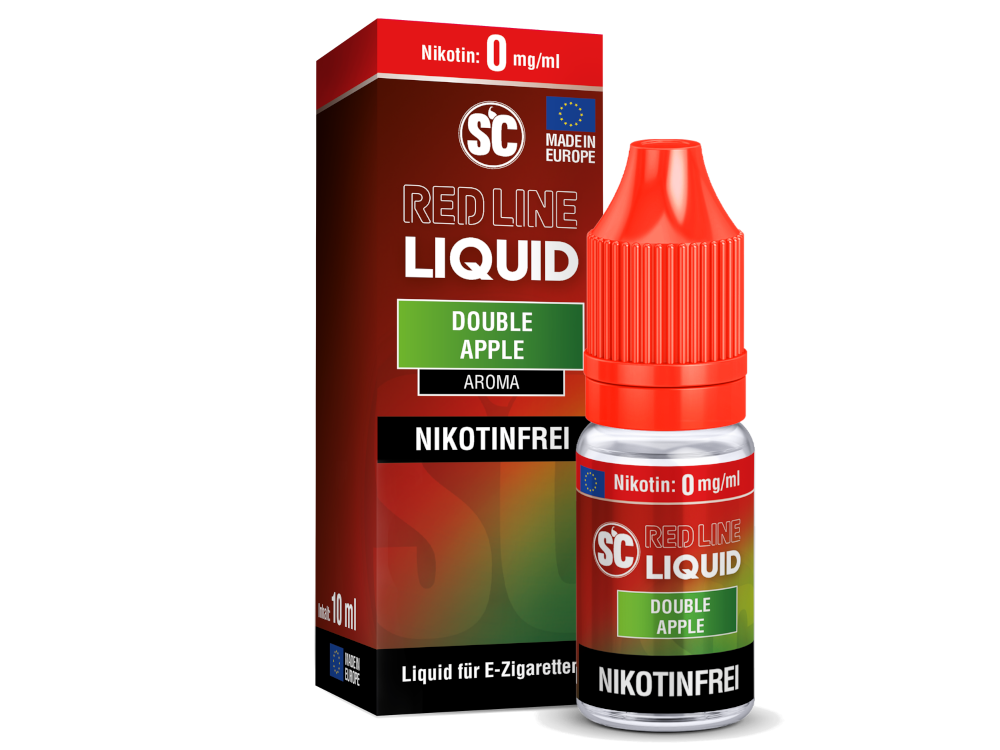SC - Red Line - Double Apple - Nikotinsalz Liquid