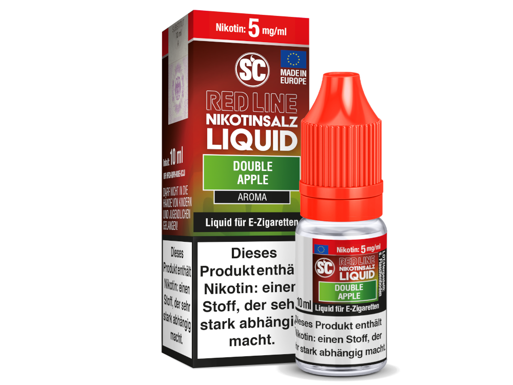 SC - Red Line - Double Apple - Nikotinsalz Liquid