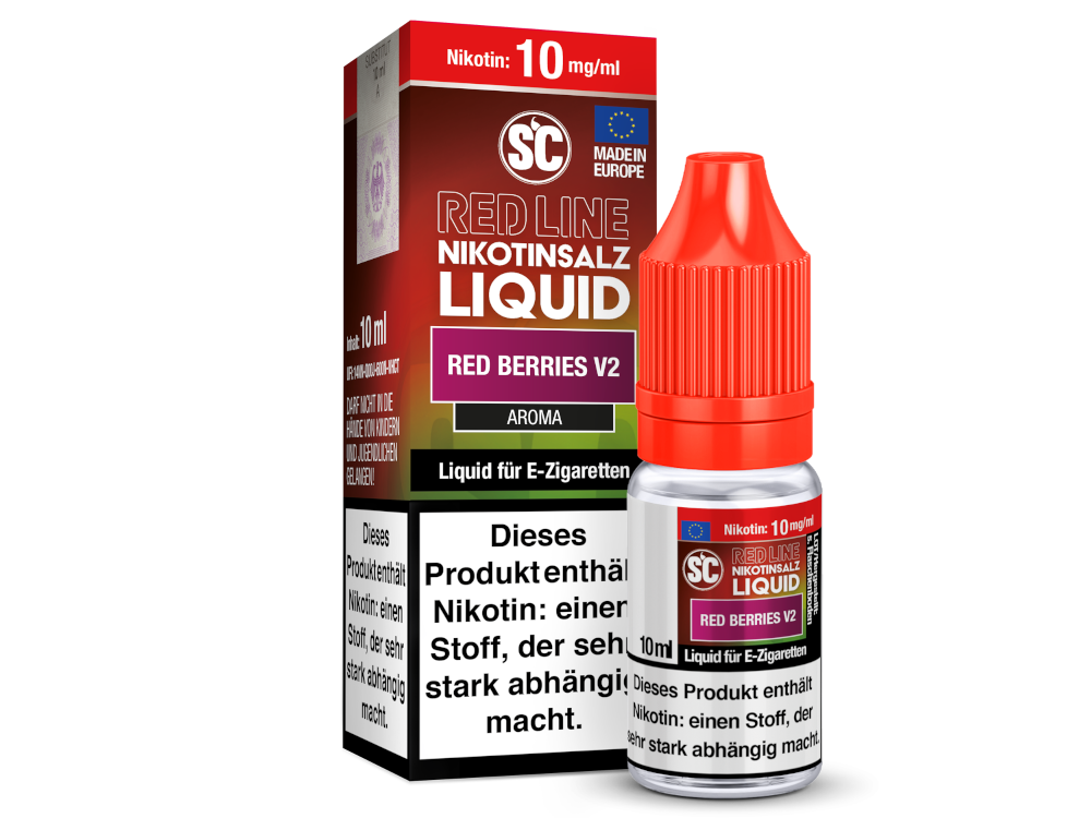 SC - Red Line - Red Berries V2 - Nikotinsalz Liquid