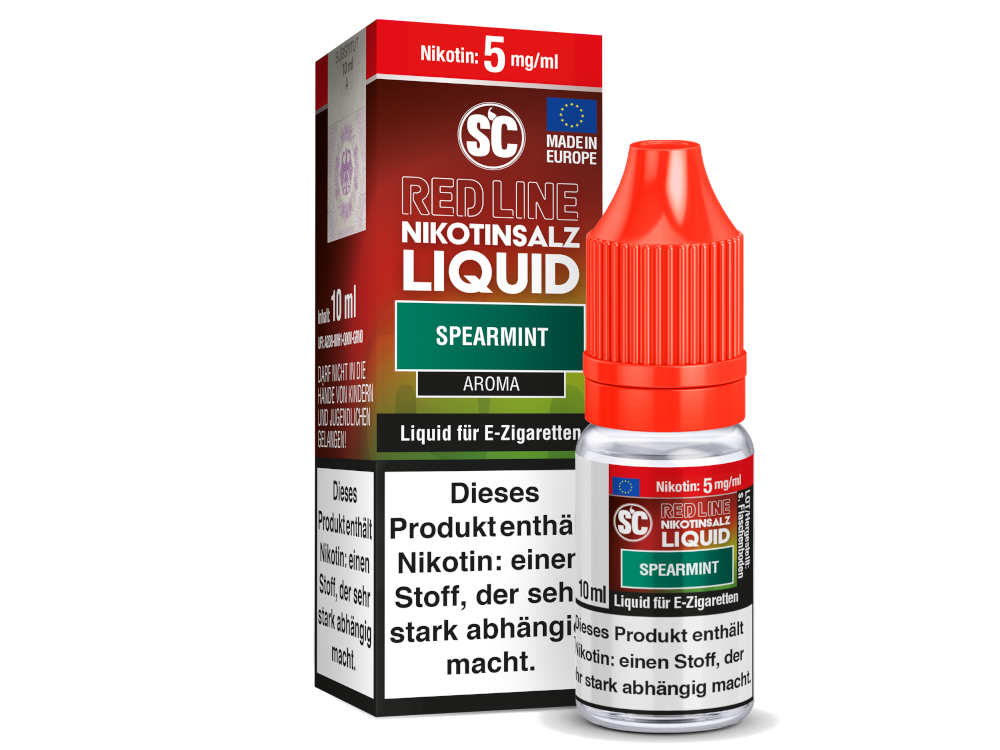 SC - Red Line - Spearmint - Nikotinsalz Liquid