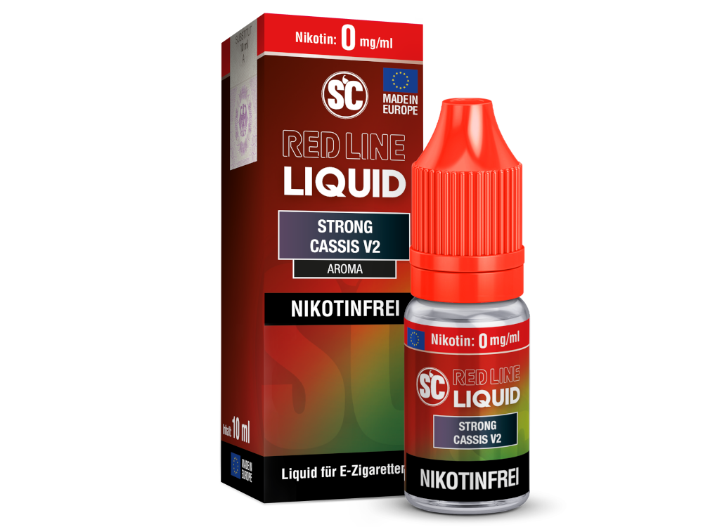 SC - Red Line - Strong Cassis V2 - Nikotinsalz Liquid