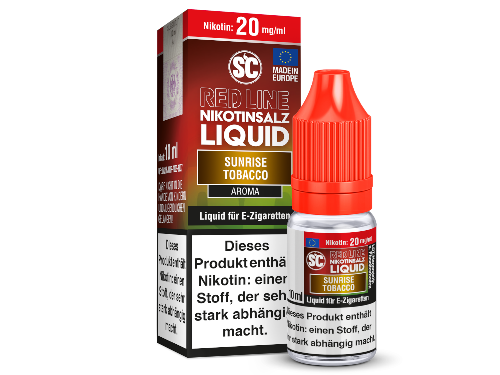 SC - Red Line - Sunrise Tobacco - Nikotinsalz Liquid