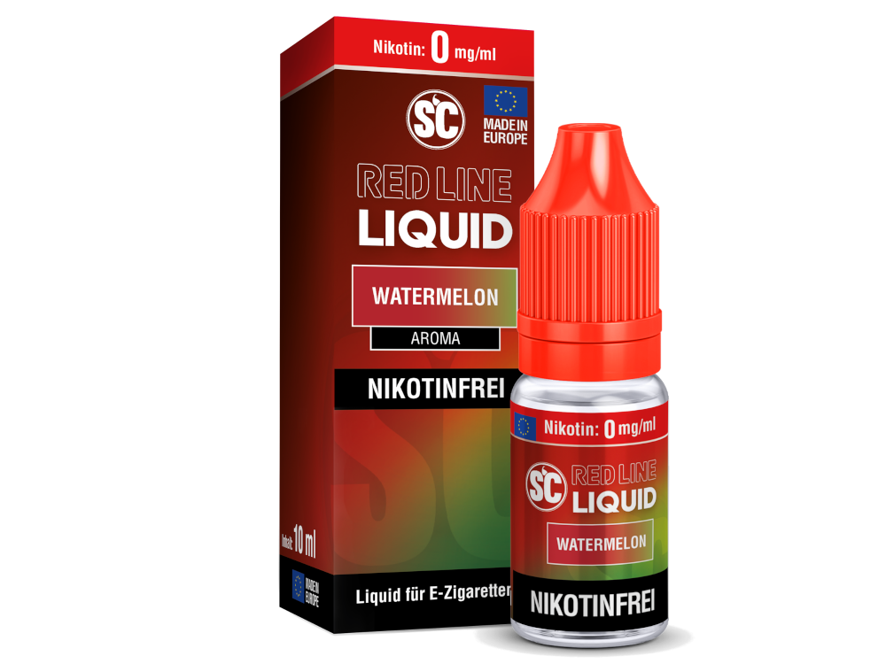 SC - Red Line - Watermelon - Nikotinsalz Liquid