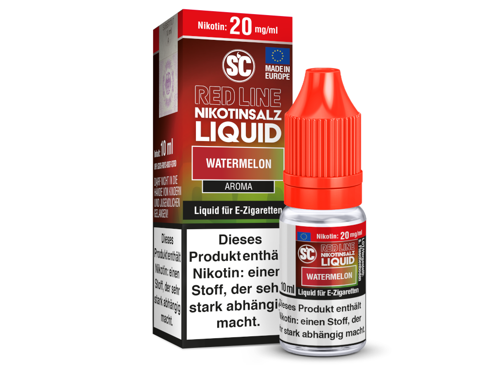 SC - Red Line - Watermelon - Nikotinsalz Liquid