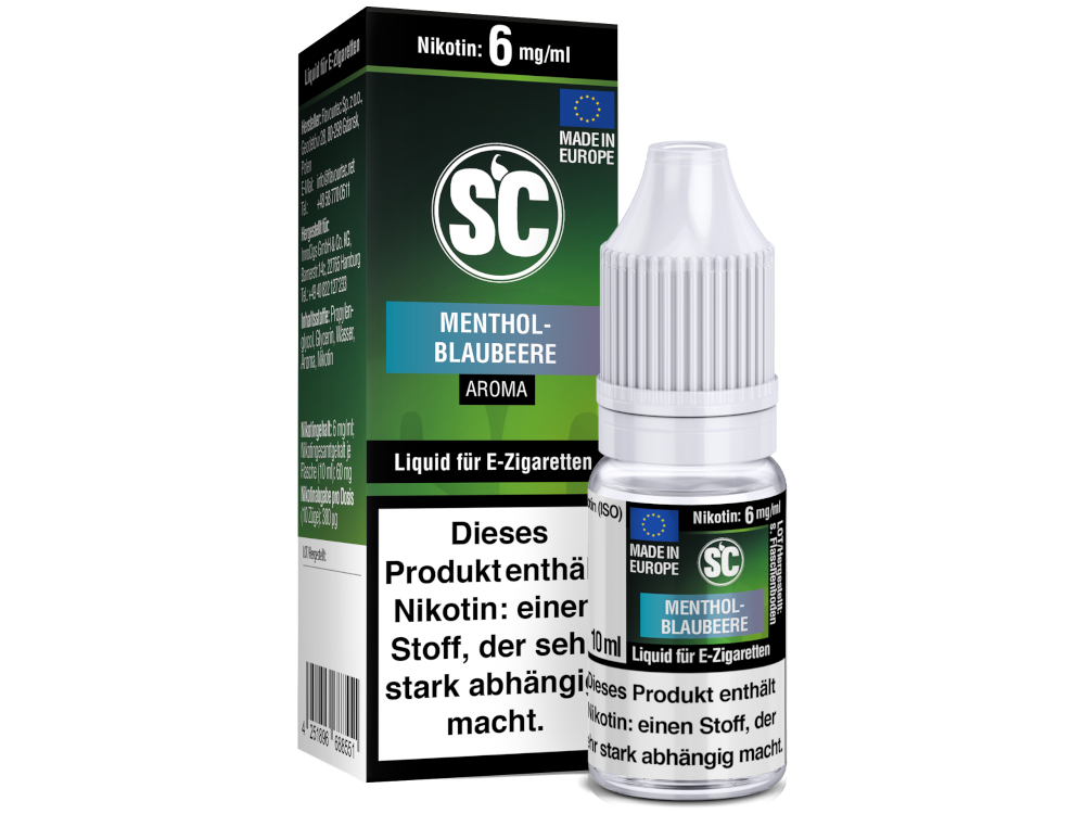 Menthol-Blaubeere