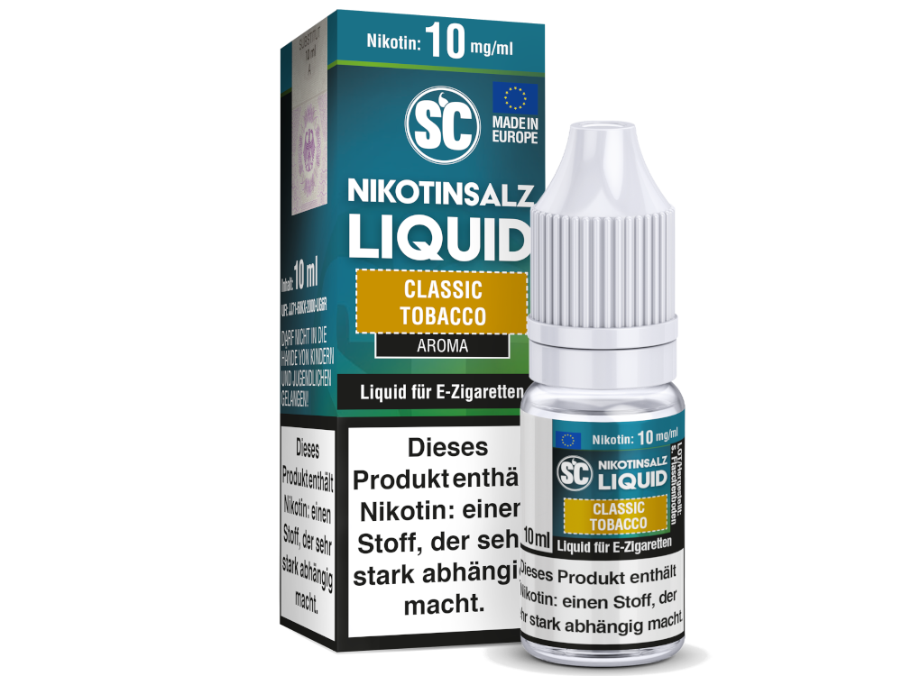 SC - Classic Tobacco - Nikotinsalz Liquid