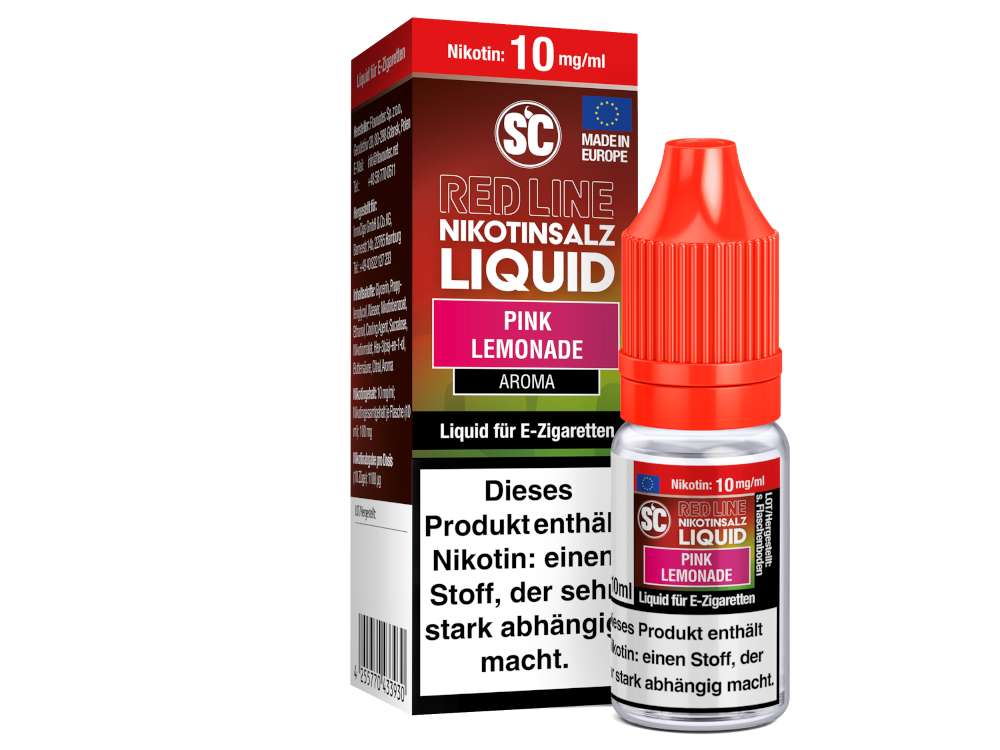 SC - Red Line - Pink Lemonade - Nikotinsalz Liquid