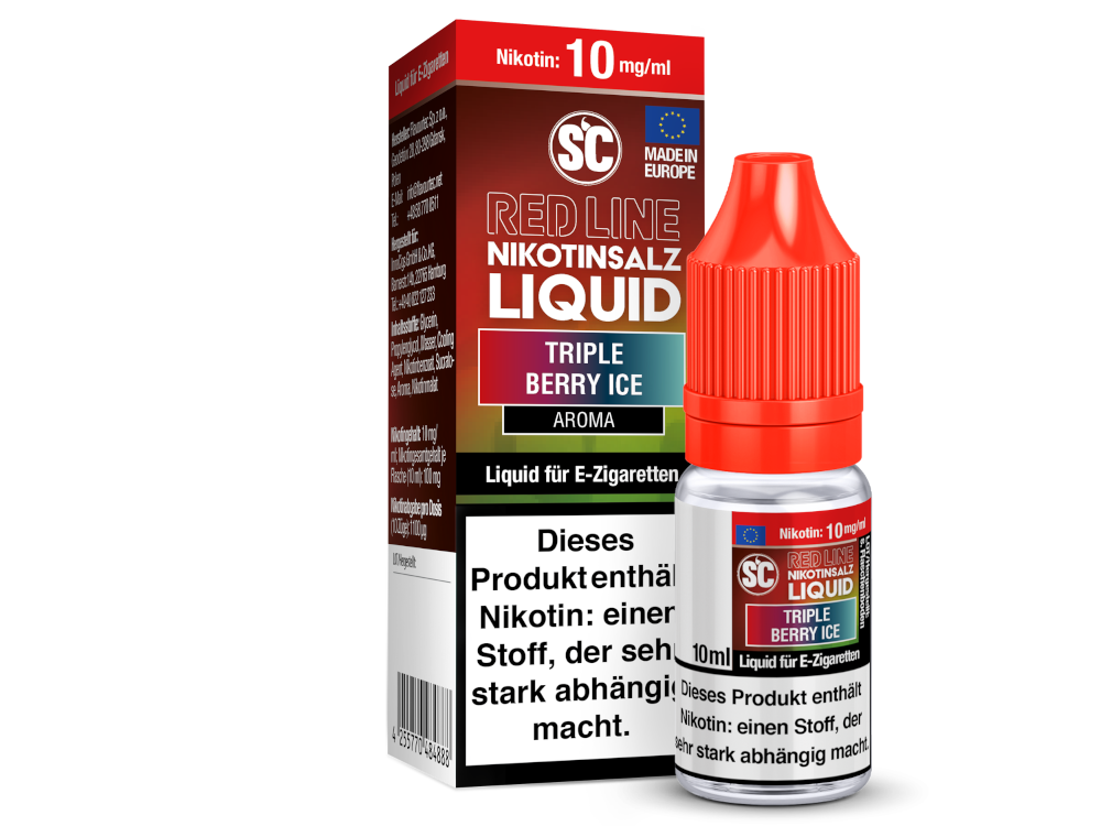 SC - Red Line - Triple Berry Ice - Nikotinsalz Liquid