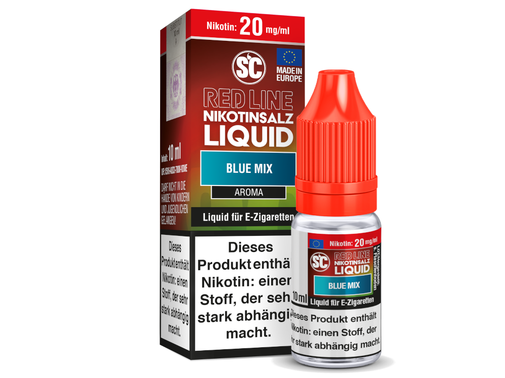 SC - Red Line - Blue Mix - Nikotinsalz Liquid
