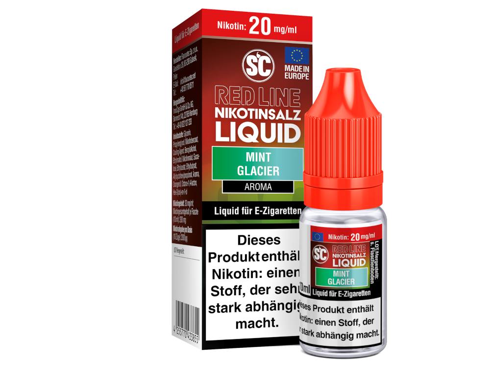 SC - Red Line - Mint Glacier - Nikotinsalz Liquid