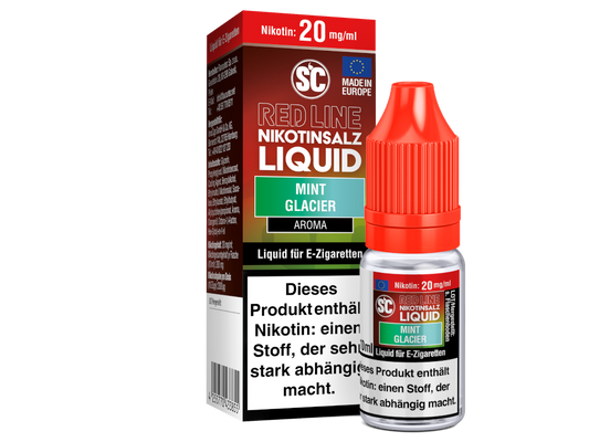 SC - Red Line - Mint Glacier - Nikotinsalz Liquid