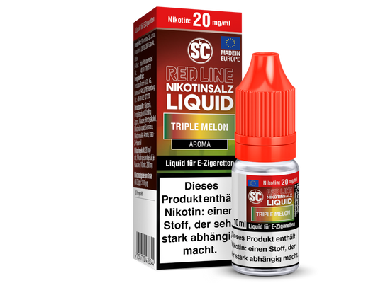 SC - Red Line - Triple Melon - Nikotinsalz Liquid