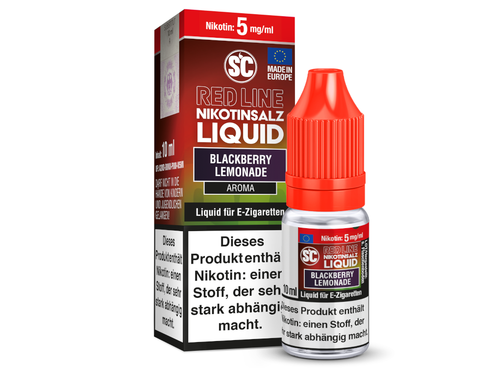 SC - Red Line - Blackberry Lemonade - Nikotinsalz Liquid