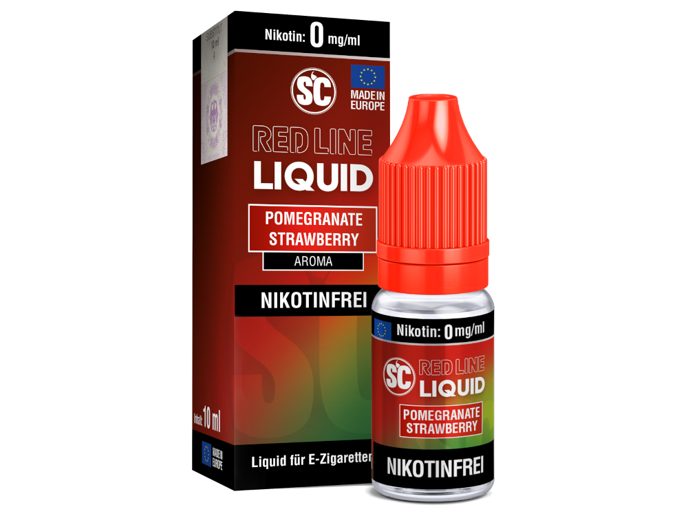 SC - Red Line Nikotin - Pomegranate Strawberry